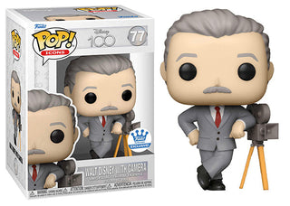 Walt Disney w/ Camera (Icons) 77 - Funko Shop Exclusive
