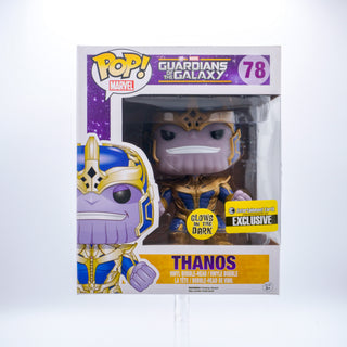 * Funko Pop! Thanos (Glow in the Dark, 6-inch) 78 – Entertainment Earth Exclusive
