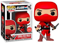 Cobra Red Ninja (G.I. Joe, Retro Toys) 79 - Gamestop Exclusive