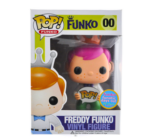 Freddy Funko, Pink Hair (Pop Sign) 00 - Funko Funatic Days Out Exclusive/96 Made