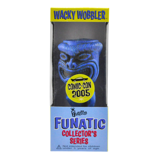 Set of 3 Funko Wacky Wobblers Freaky Tiki - 2005 SDCC Exclusive