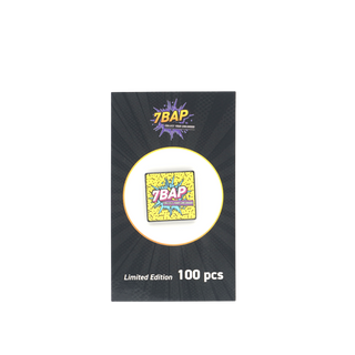 * 7BAP 90's Memphis Style Logo Enamel Pin LE /100 pieces