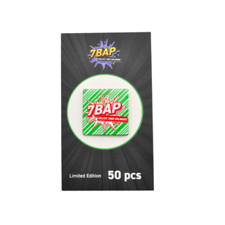 * 7BAP Christmas Enamel Pin Green Candy Cane – 7BAP Exclusive /50 pieces **Chase**