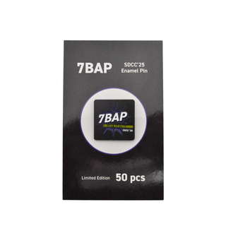 * 7BAP SDCC 2025 Collect Your Childhood Enamel Pin /50 pieces