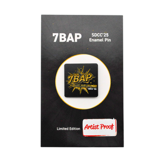 * 7BAP Artist Proof SDCC 2025 Collect Your Childhood Enamel Pin (Gold)