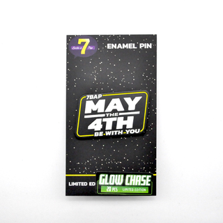 * 7BAP May the 4th Be with You Enamel Pin (Glow in the Dark) **Chase**