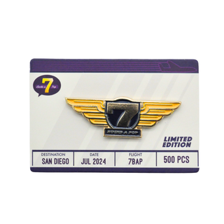 * 7BAP SDCC 2024 Pilot Wings Enamel Pin /500 pieces