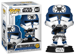 Funko Pop! ARC Trooper Jesse, Masked, Star Wars 807 Chase Vinyl Figure in PopShield Protector