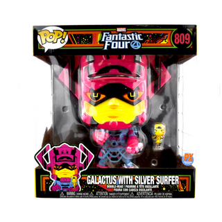 * Funko Pop! Galactus with Fallen One (10-Inch, Black Light, Fantastic Four) 809 – Previews Exclusive