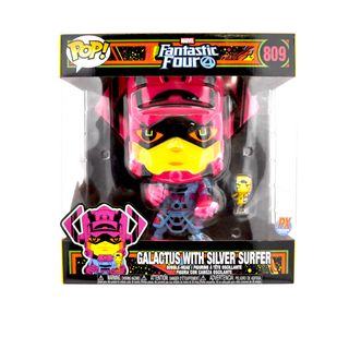 * Funko Pop! Galactus with Fallen One (10-Inch, Black Light, Fantastic Four) 809 – Previews Exclusive