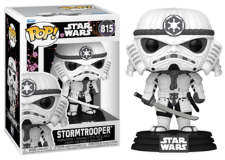 Funko Pop! Stormtrooper, Impressions 815 Vinyl Figure in PopShield Protector