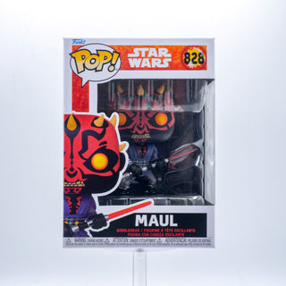 * Funko Pop! Maul, Star Wars 828 Vinyl Figure in PopShield Protector