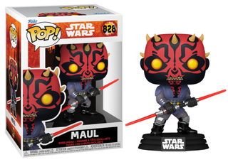 Funko Pop! Maul, Star Wars 828 Vinyl Figure in PopShield Protector