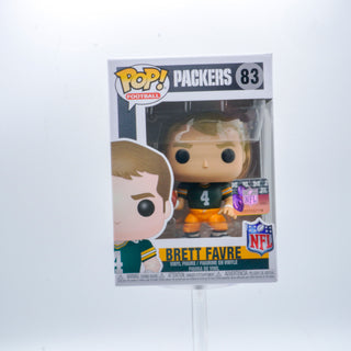 * Funko Pop! Brett Favre Packers, NFL 83 Vinyl Figure in PopShield Protector
