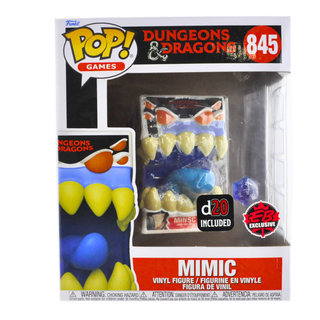 * Funko Pop! Mimic with Dice (6-Inch, Dungeons & Dragons) 845 – EB Games Exclusive