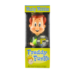 Funko Wacky Wobbler Freddy Bowler (Green Ball) - 2006 SDCC Exclusive /48 pcs