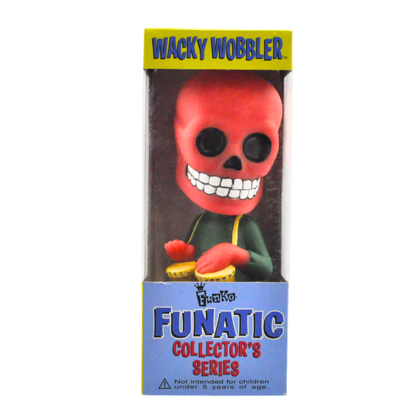 Bone Daddy Bongos, Red Head Funko Wacky Wobbler | 7 Bucks a Pop