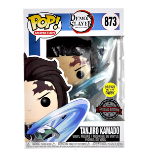 * Funko Pop! Tanjiro Kamado (Glow in the Dark, Dragon, Demon Slayer) 873 – Special Edition Exclusive