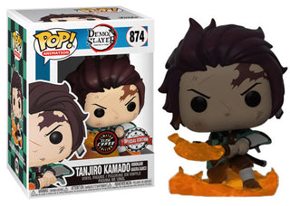 Tanjiro Kamado (Glow in the Dark, Hinokami Kagura Dance, Demon Slayer, Old SE Sticker) 874 - Special Edition Exclusive **Chase**