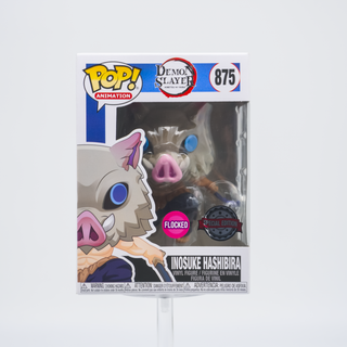* Funko Pop! Inosuke Hashibira Flocked, Demon Slayer 875 – Special Edition Exclusive