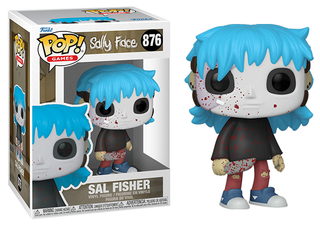 Funko Pop! Sal Fisher Sally Face 876 Vinyl Figure in PopShield Protector