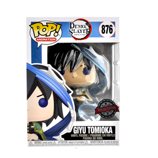 * Funko Pop! Giyu Tomioka (Demon Slayer, Old SE Sticker) 876 – Special Edition Exclusive