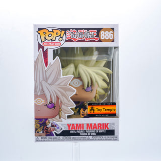 * Funko Pop! Yami Marik (Yu-Gi-Oh!) 886 – Toy Temple Exclusive in PopShield Protector