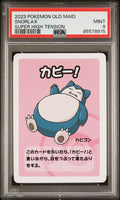 2023 POKEMON OLD MAID SUPER HIGH TENSION SNORLAX # - Graded PSA MINT 9