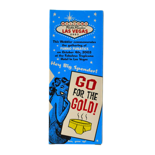 Funko Wacky Wobbler Vegas Freddy (Blue Gem)