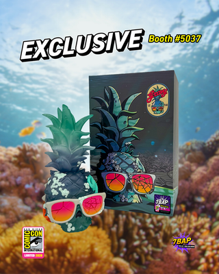 *Pre-Sale for On-Site Pickup* Ben Gravy Sunken Coral Figure by Smeye World - SDCC 7BAP Exclusive Limited Edition /144 made