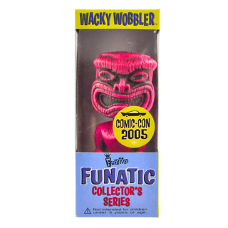 Set of 3 Funko Wacky Wobblers Freaky Tiki - 2005 SDCC Exclusive