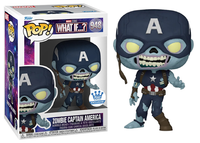 Zombie Captain America (What If...?) 948 - Funko Shop Exclusive [Damaged: 6/10]