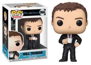 Funko Pop! Will Truman Will & Grace 966 Vinyl Figure in PopShield Protector