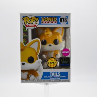 * Funko Pop! Tails Flocked, Flying, Sonic the Hedgehog 978 – Specialty Series Exclusive **Chase**