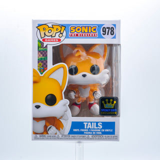 * Funko Pop! Tails (Flying, Sonic the Hedgehog) 978 – Specialty Series Exclusive in PopShield Protector