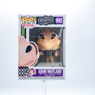 * Funko Pop! Adam Maitland (Transformed, Beetlejuice) 992 Vinyl Figure in PopShield Protector