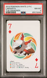 2012 POKEMON WHITE 2 PLAYING CARDS LARVESTA # - Graded PSA NM-MT 8