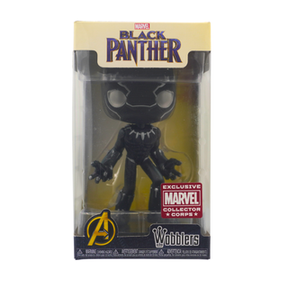 Funko Wacky Wobbler Black Panther - Marvel Collectors Corps Exclusive - 5]