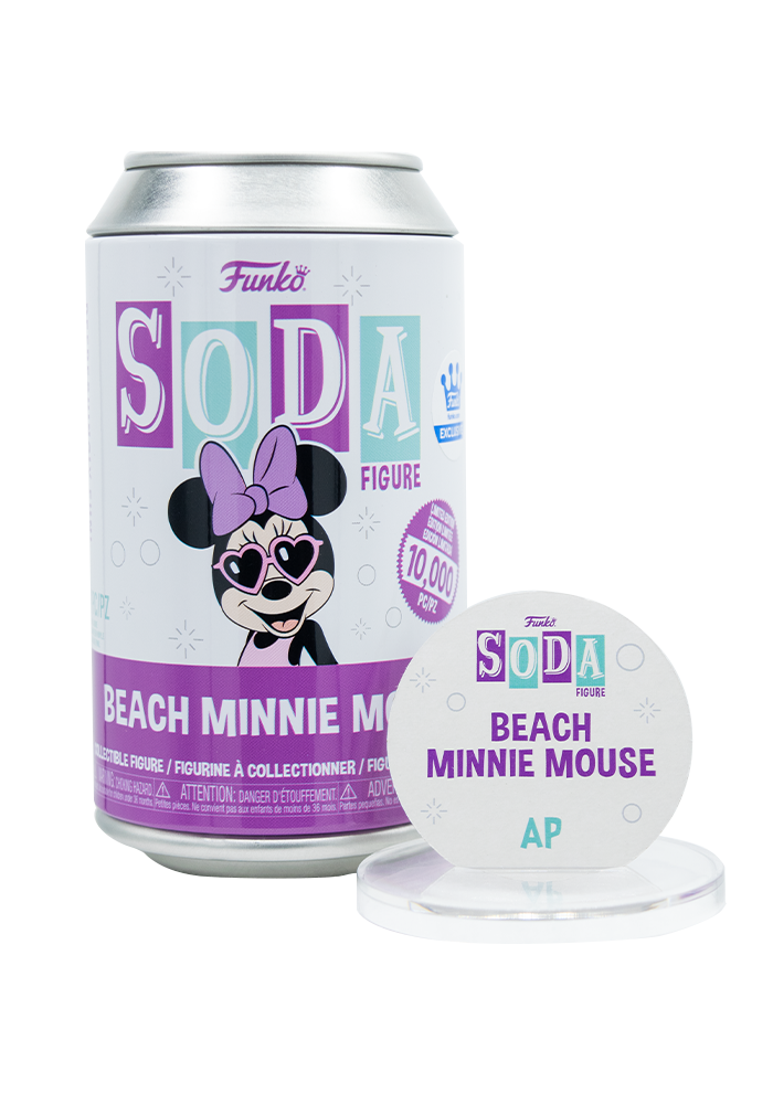 Artist Proof Funko Soda Beach Minnie Mouse