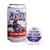 Funko Soda Artist Proof Captain America (Metallic, International) **Chase**