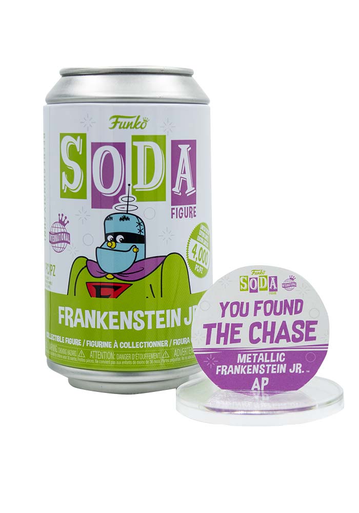 Artist Proof Funko Soda Frankenstein Jr. (Metallic, International) **Chase**