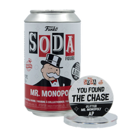 * Funko Soda Artist Proof Mr. Monopoly (Glitter, International) **Chase**