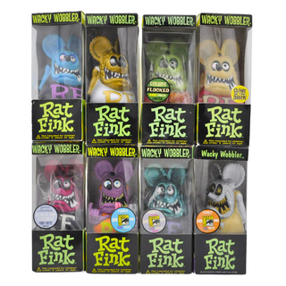 Set of 8 Funko Wacky Wobblers Rat Fink