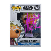 Signature Series Ashley Eckstei Signed Pop - Ahsoka Tano (Diamond, Star Wars) /60 pcs