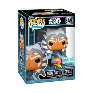 Funko Pop! Ahoka Tano (Kyber Crystal) 849 Vinyl Figure -  SDCC 2026 Limited Edition /9500 pcs