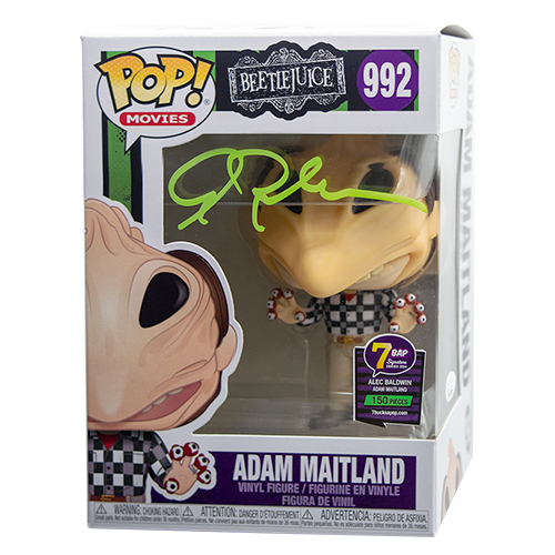 Signature Series Alec Baldwin Signed Pop - Adam Maitland (Beeltejuice)