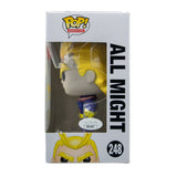 Chris Sabat Signed Pop - All Might (My Hero Academia) - Glow in the Dark/2017 Funimation Exclusive *JSA Certified*