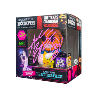 Andrew Bryniarski Signed Leatherface Blacklight HMBR - 7BAP Signature Series