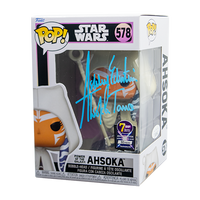 Signature Series Ashley Eckstein Signed Pop - Ahsoka (Power of the Galaxy)