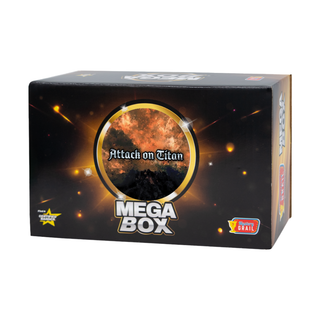 Attack On Titan Mega Box - Funko Pop, Booster Packs, Enamel Pin & Bonus Items